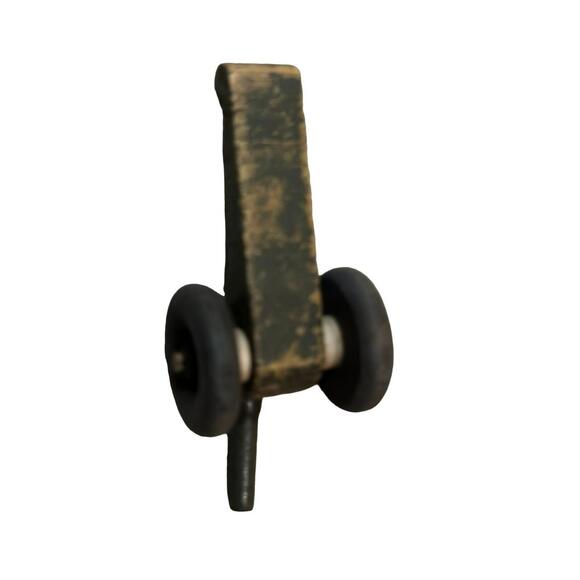 Vintage Wood Toy Field Military Artillery Cannon Collectible - Picture 5 of 7